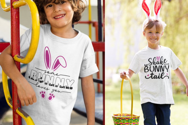 Kids Easter Svg Bundle - Buy t-shirt designs