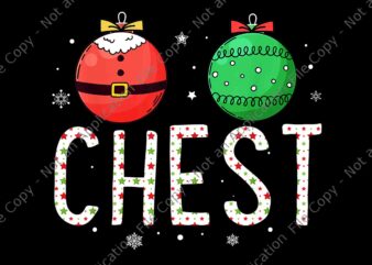 Chest Nuts Png, Funny Christmas Couples Chestnuts Nuts Png, Chest Nuts Christmas Png, Christmas Png t shirt vector file