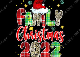 Family Christmas 2022 Png, Squad Santa Elf Fun Png, Christmas 2022 Png