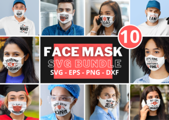 Face Mask SVG Bundle