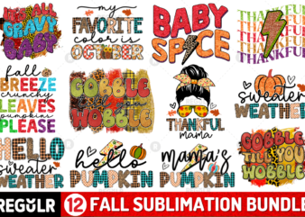 Fall Sublimation Bundle