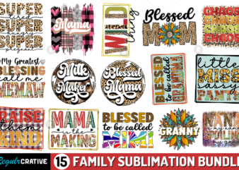 Family Sublimation Bundle