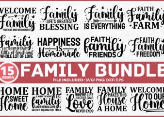 Family Svg Bundle