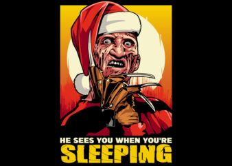 Freddy Claus t shirt graphic design