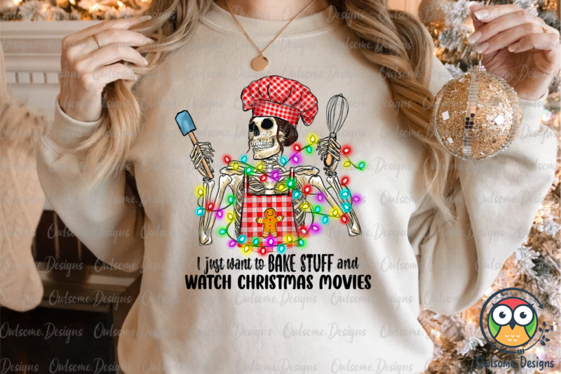 Funny Bake Stuff Christmas Sublimation