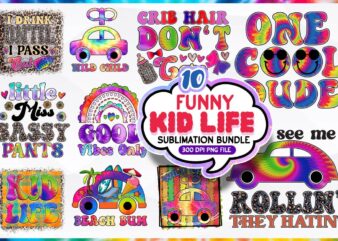 Funny Kid Life Sublimation Bundle