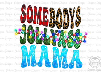 Funny Mama Christmas Sublimation