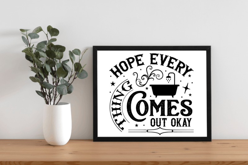 Funny Sign Bathroom Svg Bundle