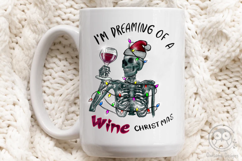 Funny Wine Christmas Sublimation Bundle