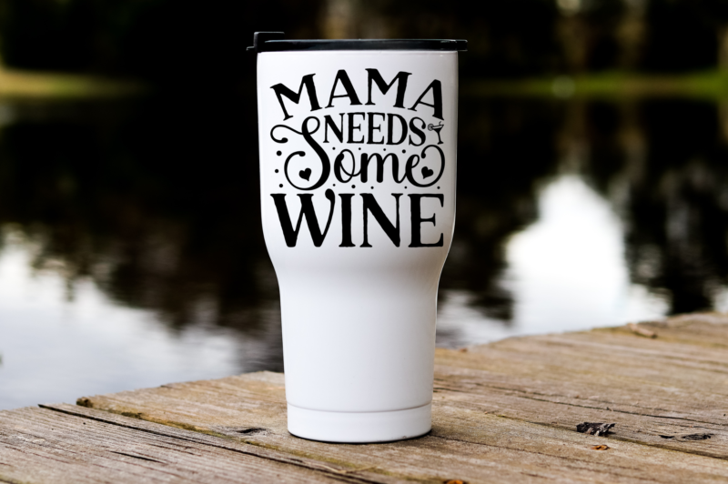 Wine Tumbler Quotes SVG Bundle