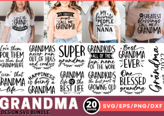 Grandma SVG Bundle