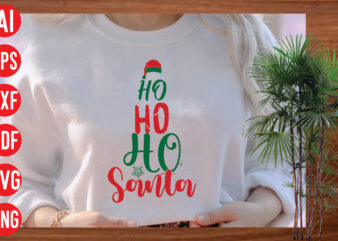 HO HO HO Santa t shirt design, HO HO HO Santa SVG cut file, HO HO HO Santa SVG design,christmas svg mega bundle , 130 christmas design bundle , christmas