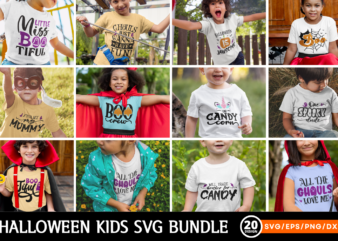 Halloween Kids SVG Bundle