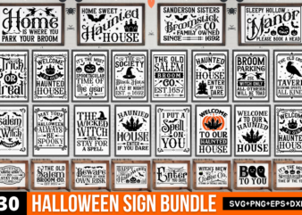 Halloween Sign Making Bundle graphic t shirt
