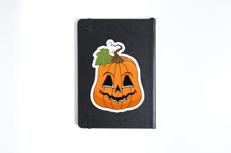 Halloween Pumpkin Sticker Bundle