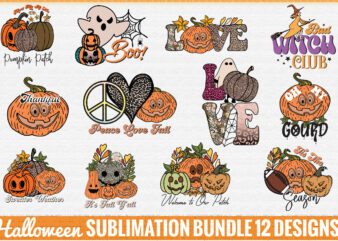 Halloween Sublimation Bundle graphic t shirt