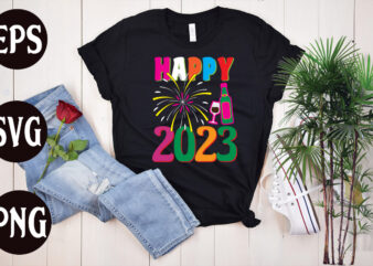 Happy 2023 retro design, Happy 2023 SVG design, New Year’s 2023 Png, New Year Same Hot Mess Png, New Year’s Sublimation Design, Retro New Year Png, Happy New Year 2023