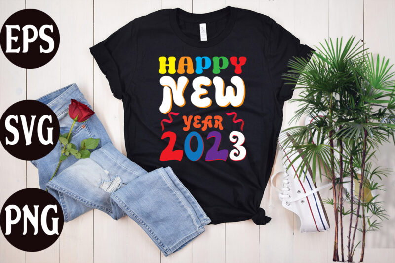 Happy New Year 2023 retro design, Happy New Year 2023 SVG design, New Year's 2023 Png, New Year Same Hot Mess Png, New Year's Sublimation Design, Retro New Year Png,