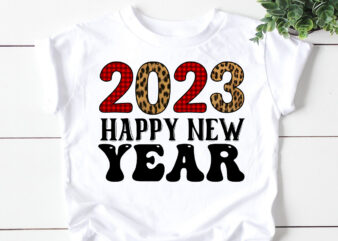 Happy new year 2023 graphic t shirt