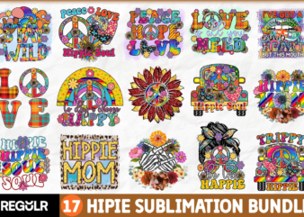 Hipie Sublimation Bundle graphic t shirt