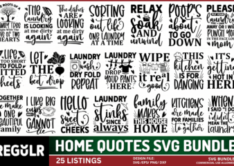 Home Quotes SVG Bundle graphic t shirt