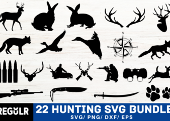 Hunting Svg Bundle graphic t shirt