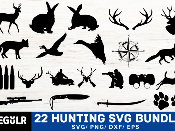 Hunting svg bundle graphic t shirt