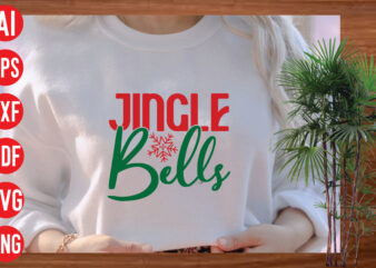 Jingle Bells T Shirt Design, Jingle Bells SVG cut file, Jingle Bells SVG design ,christmas svg mega bundle , 130 christmas design bundle , christmas svg bundle , 20 christmas