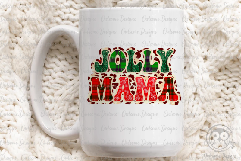 Jolly Mama Sublimation Designs