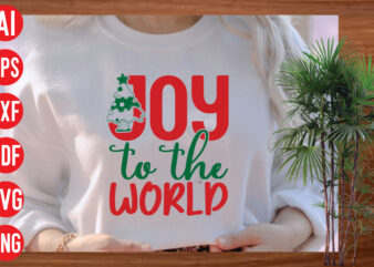 Joy to the world T Shirt Design, Joy to the world SVG design, Joy to the world SVG cut file,christmas t shirt designs, christmas t shirt design bundle, christmas t