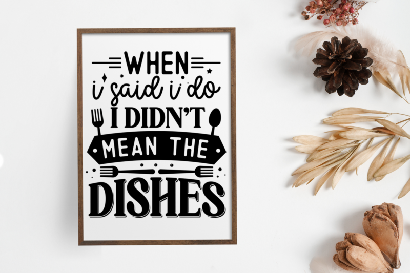 Kitchen Sign SVG Bundle