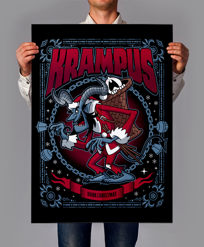 MERRY CHRISTMAS KRAMPUS – designs bundle