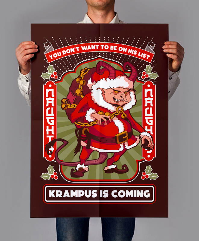 MERRY CHRISTMAS KRAMPUS – designs bundle