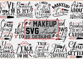 Makeup Svg Design Bundle