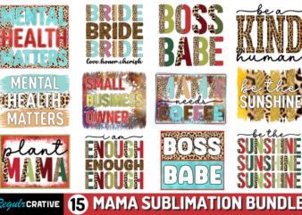 Mama Sublimation Bundle