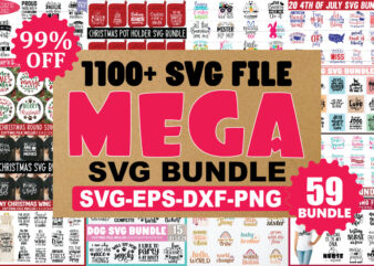 Mega Bundle 1180 SVG designs Huge SVG Bundle Big SVG Bundle
