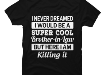 Mens Brother in Law T Shirt Funny Gift From Sister in Law