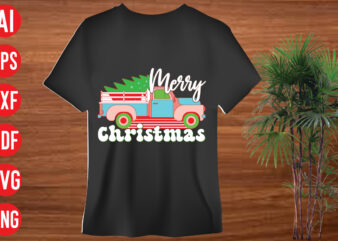 Merry Christmas T shirt design, Merry Christmas SVG cut file, Merry Christmas Retro design, Merry Christmas SVG design christmas svg mega bundle , 130 christmas design bundle , christmas svg