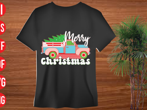 Merry christmas t shirt design, merry christmas svg cut file, merry christmas retro design, merry christmas svg design christmas svg mega bundle , 130 christmas design bundle , christmas svg