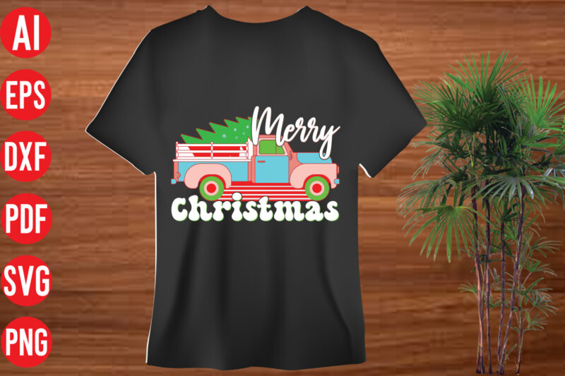 Merry Christmas T shirt design, Merry Christmas SVG cut file, Merry Christmas Retro design, Merry Christmas SVG design christmas svg mega bundle , 130 christmas design bundle , christmas svg