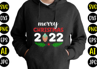 Merry Christmas 2022 T-shirt Design