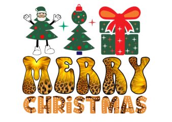 Merry Christmas Sublimation t-shirt design