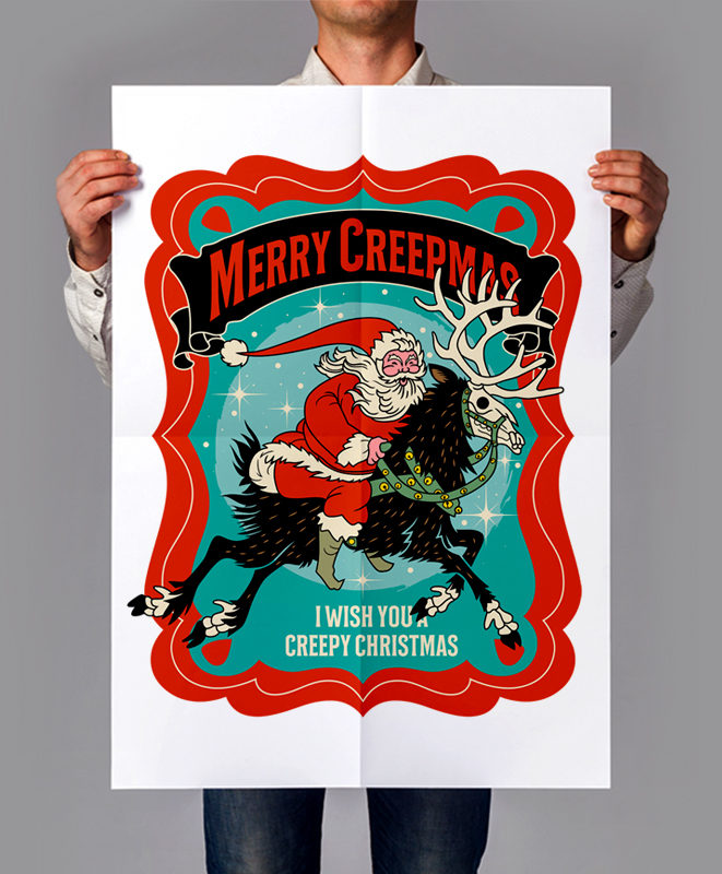 MERRY CHRISTMAS KRAMPUS – designs bundle