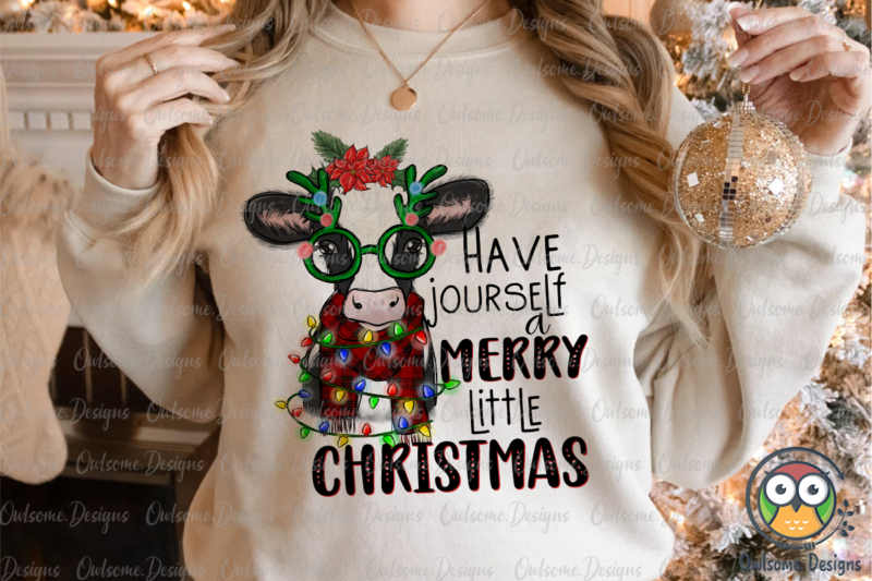 Merry Little Christmas Sublimation