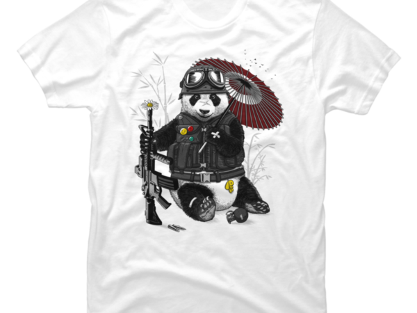 Military Panda - Buy t-shirt designs