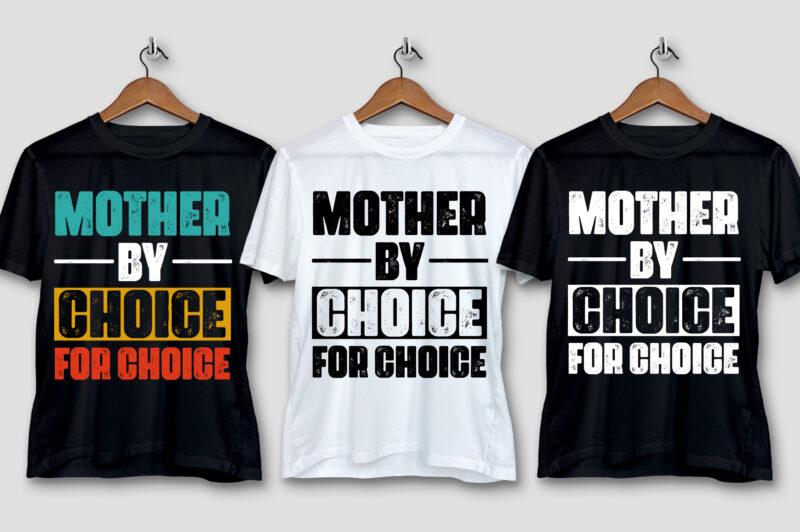 Mom Mama T-Shirt Design Bundle