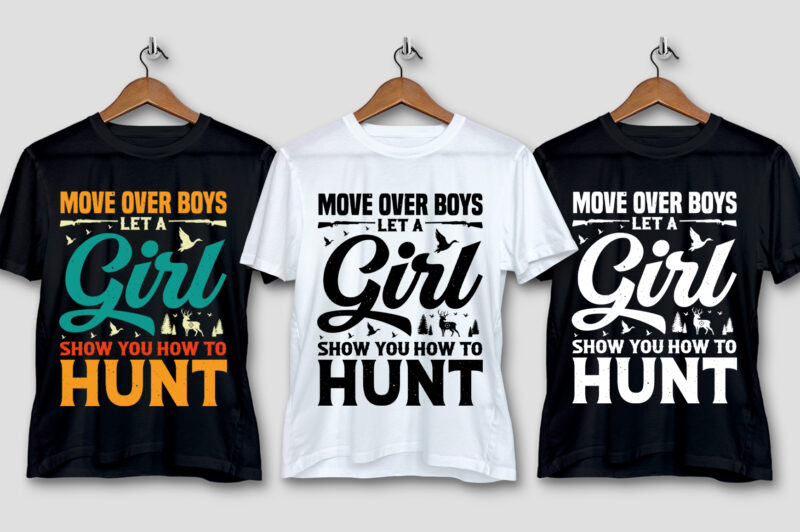 Girl T-Shirt Design Bundle