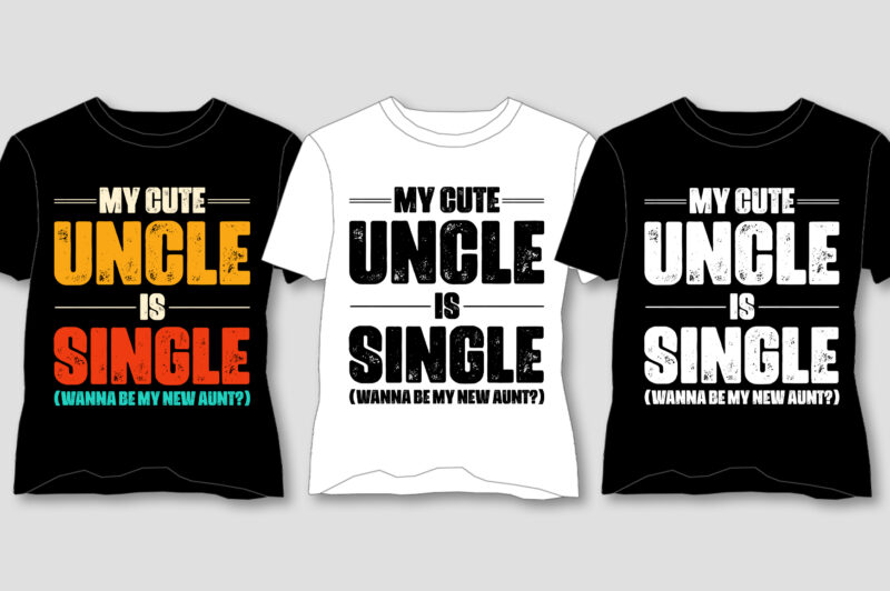 T-Shirt Design Bundle-Typography