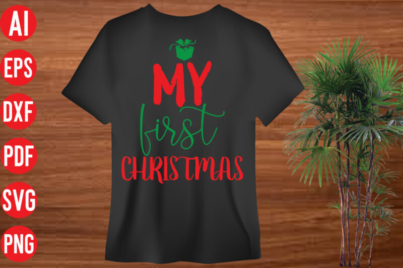 My first Christmas Retro T shirt Design, My first Christmas Retro SVG cut file, My first Christmas Retro SVG design, Christmas Png, Retro Christmas Png, Leopard Christmas, Smiley Face Png,