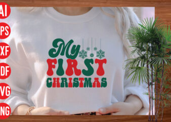 My first Christmas Retro T shirt Design, My first Christmas Retro SVG cut file, My first Christmas Retro SVG design, Christmas Png, Retro Christmas Png, Leopard Christmas, Smiley Face Png,